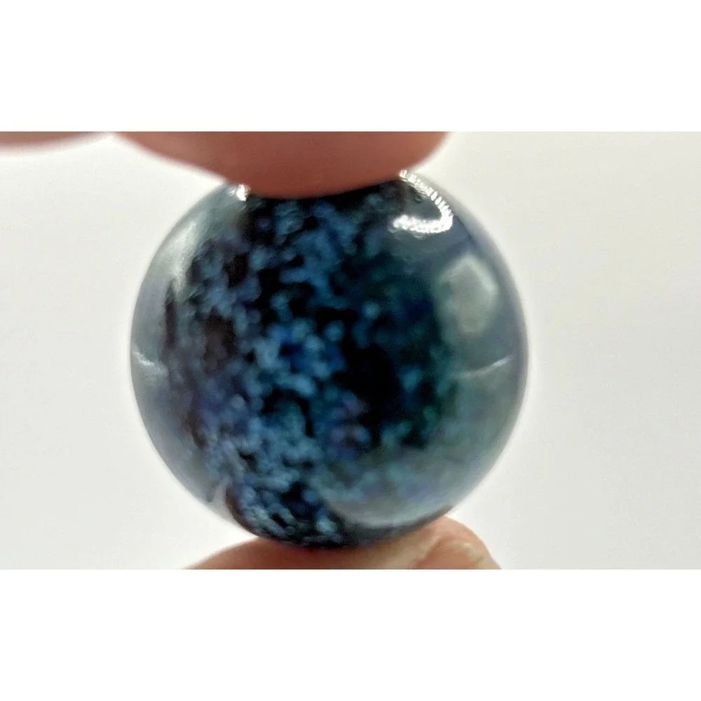 4‎ Vintage Swirl Shooter Marbles Bumblebee Red Blue 1